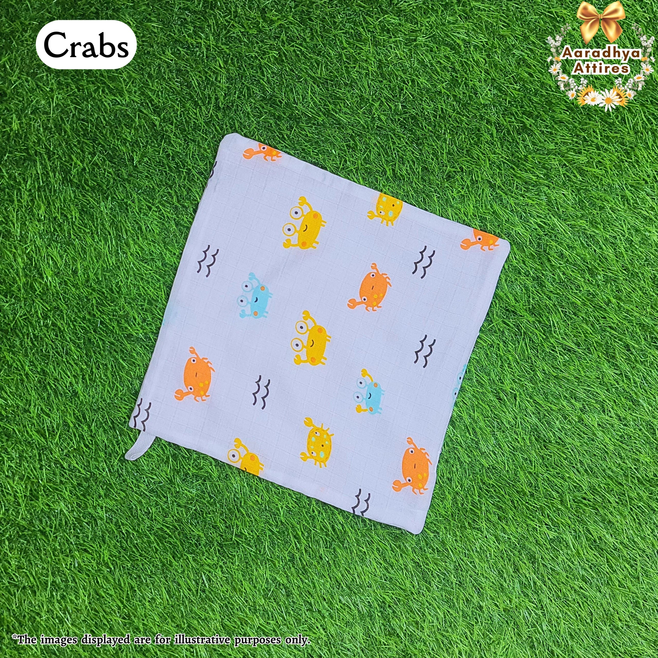 Wipes - Crabs - 27cm X 27cm