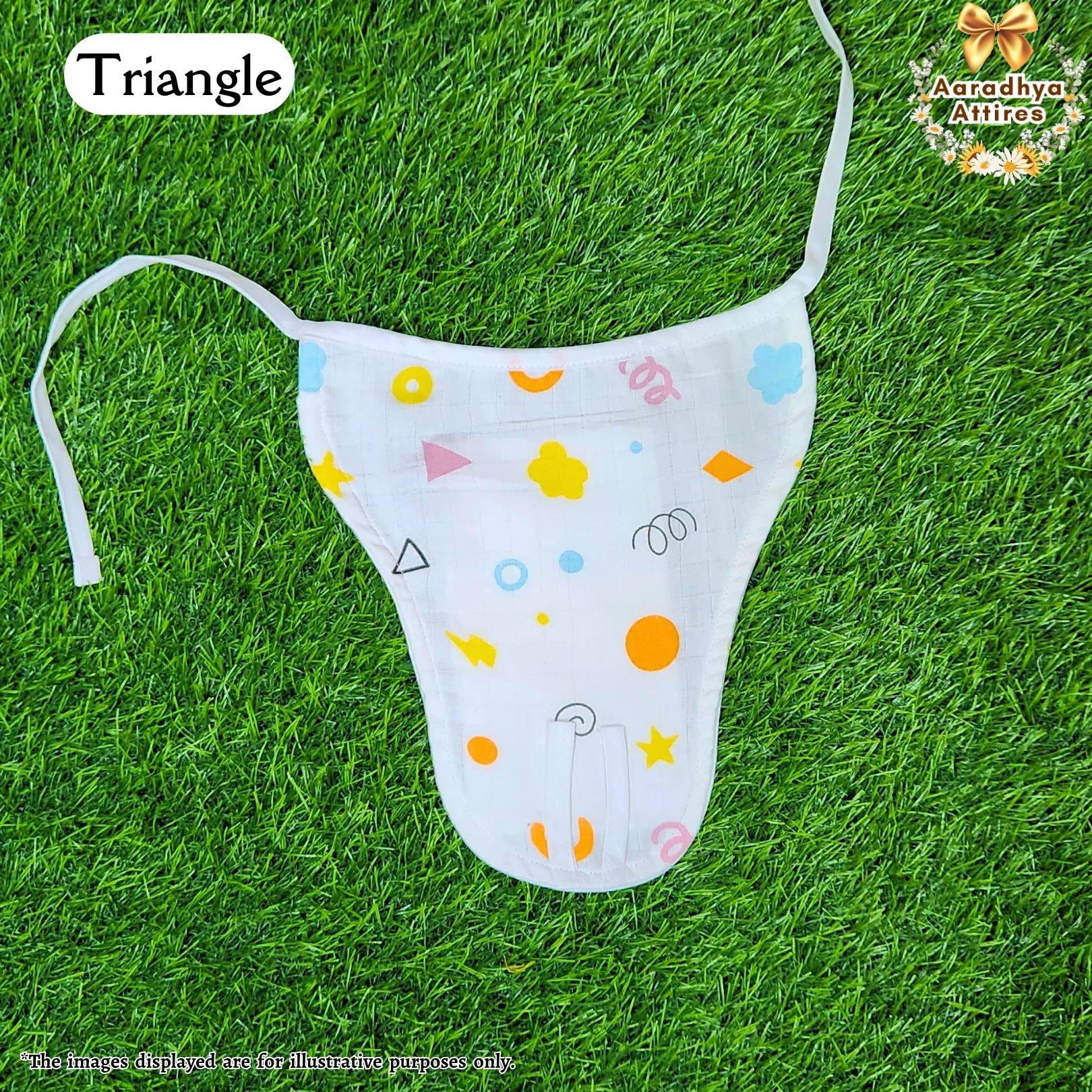 Nappy - Triangles - 3-6 Month