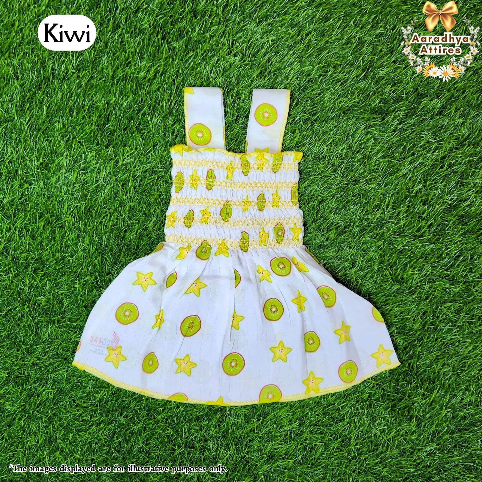 Snuggy Frocks - Kiwi - 6-12 Month .