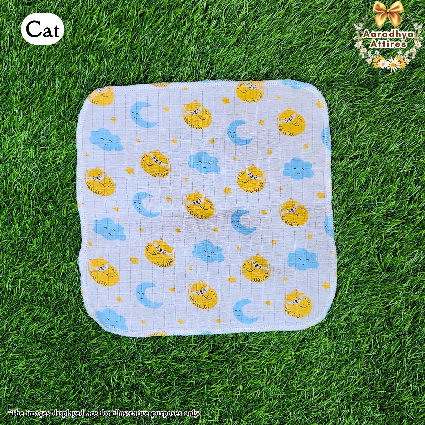 Wash Cloth - Cat - 30cm X 30cm