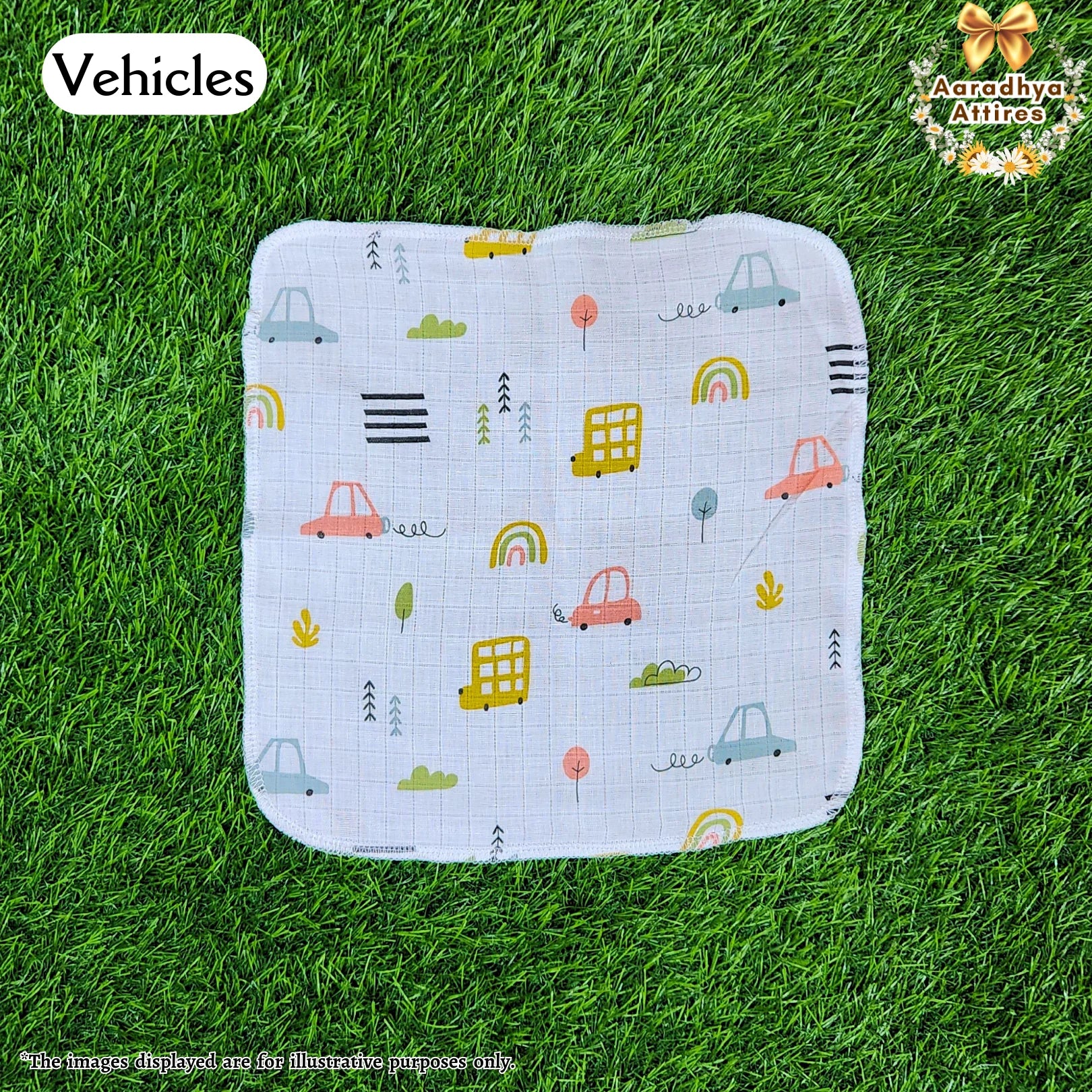Wash Cloth - Vehicle - 30cm X 30cm