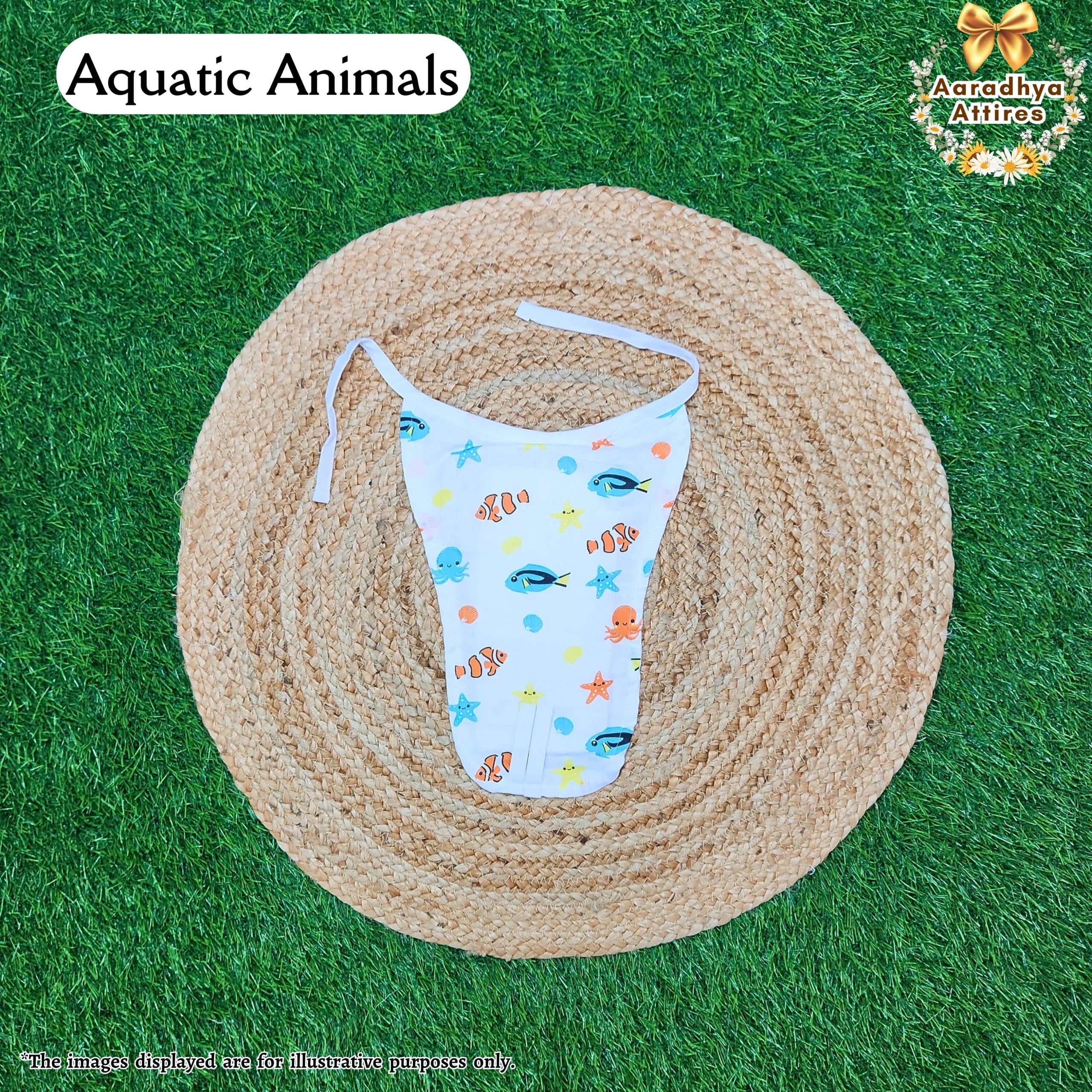 Nappy - Aquatic Animals - 3-6 Month