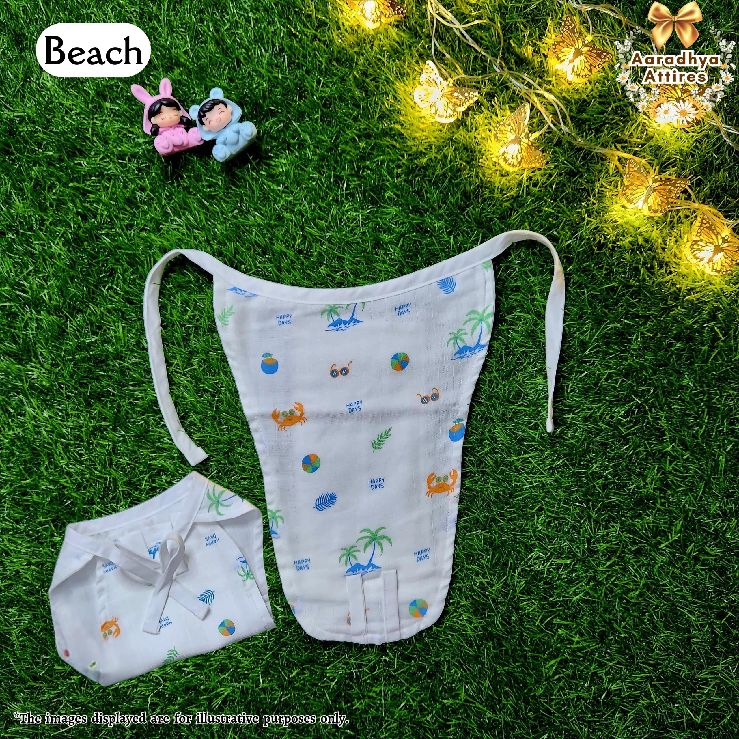 Nappy - Beach - 3-6 Month