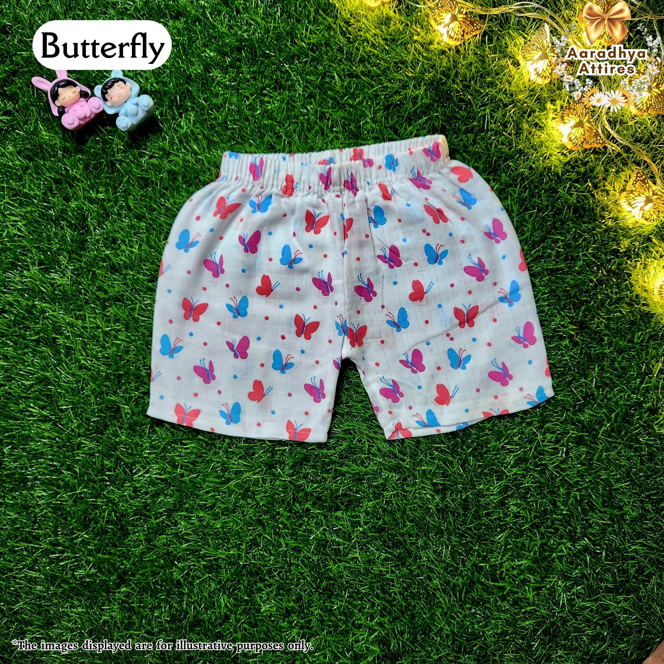 Shorts - Butterfly - 6-9 Month
