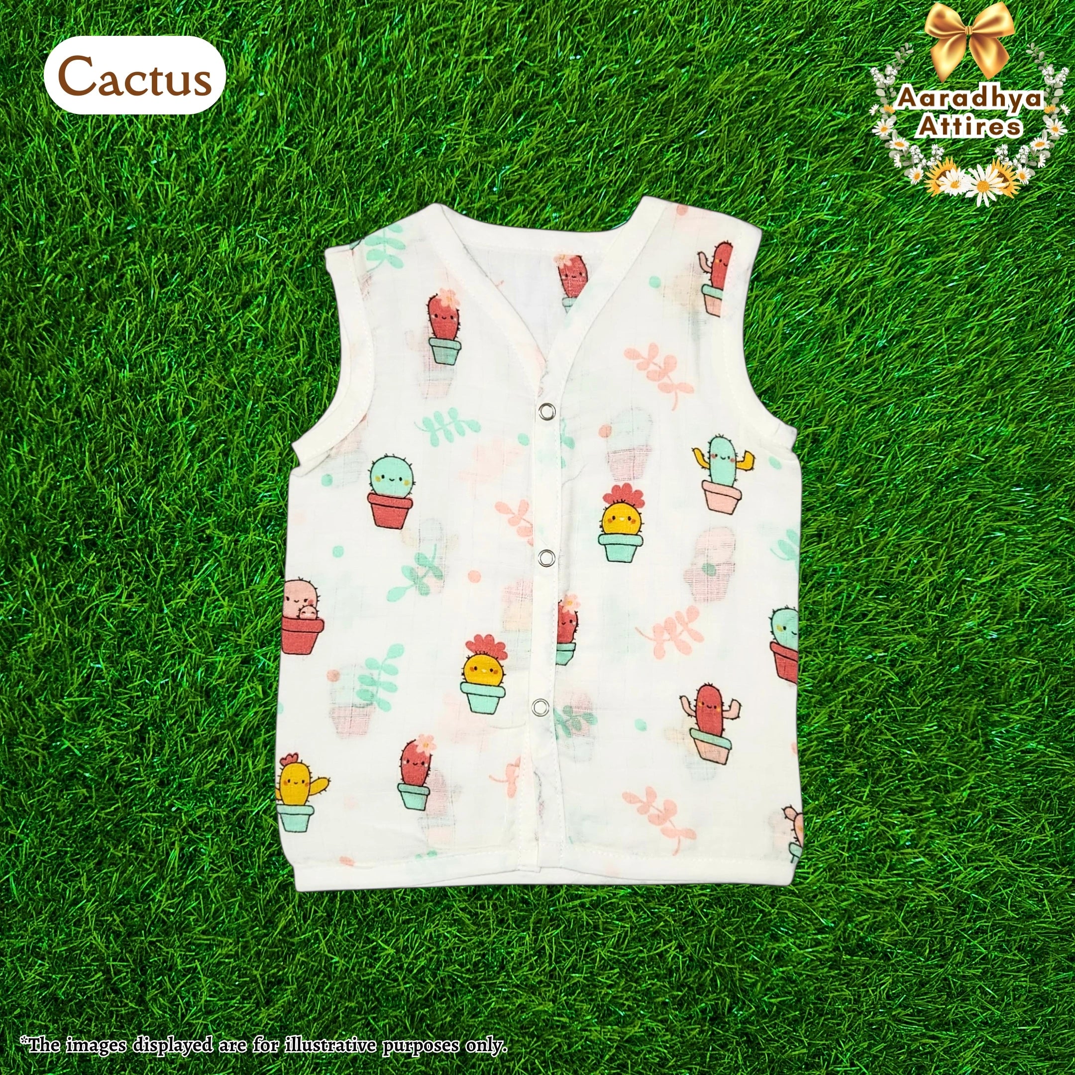 Button Jabla - Cactus. (Age: 3-6 Month)
