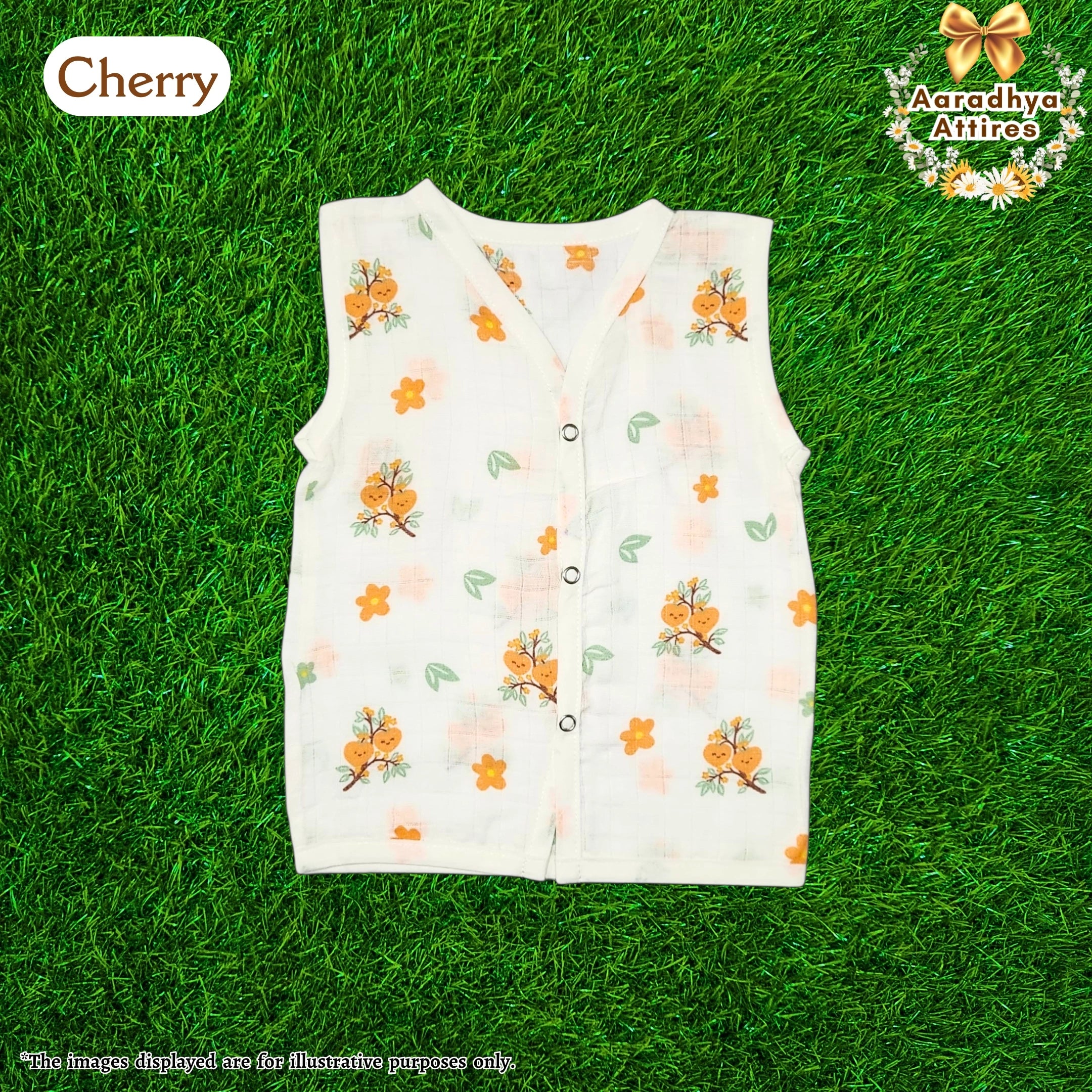 Button Jabla - Cherry. (Age: 3-6 Month)