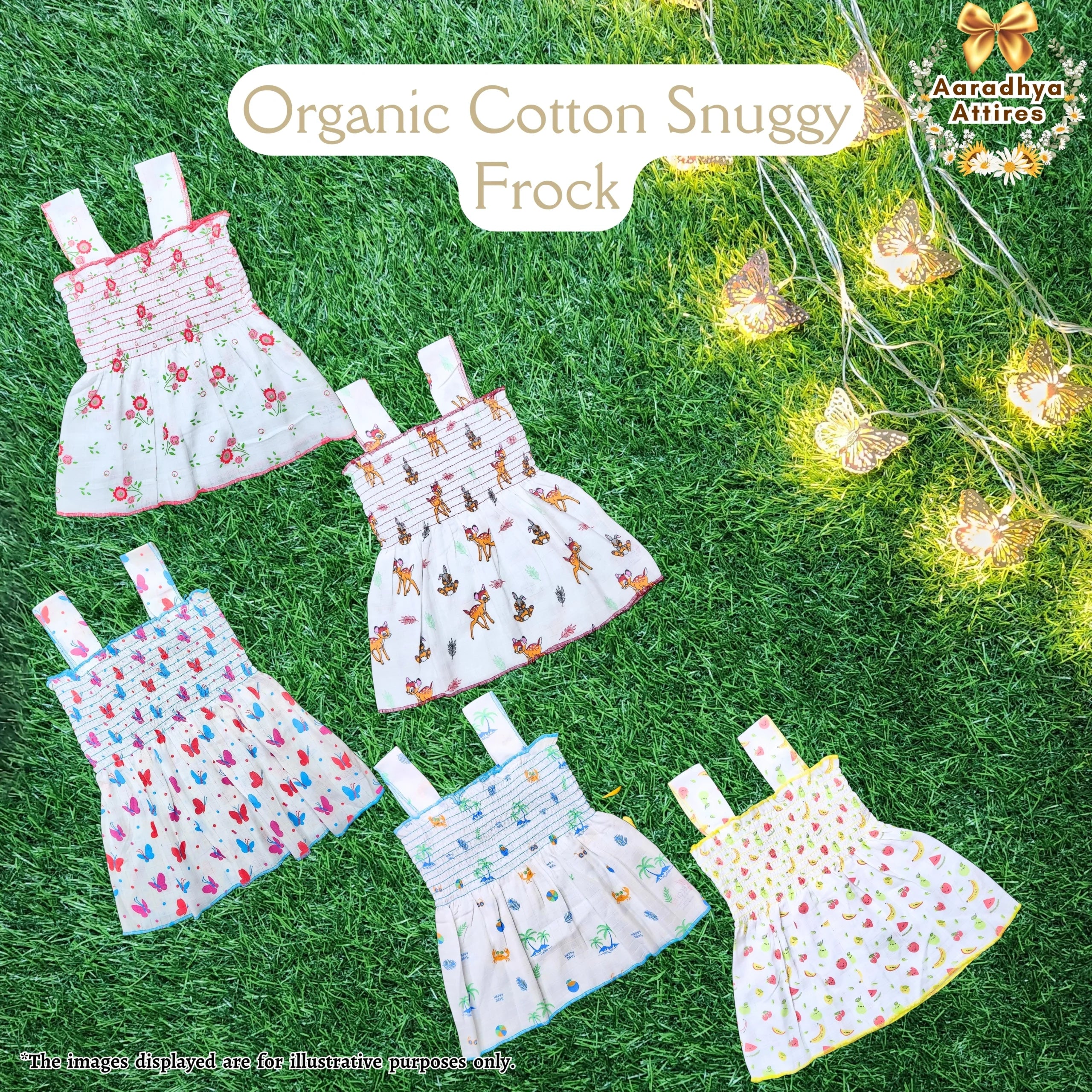 Snuggy Frocks - Kiwi - 3-6 Month .
