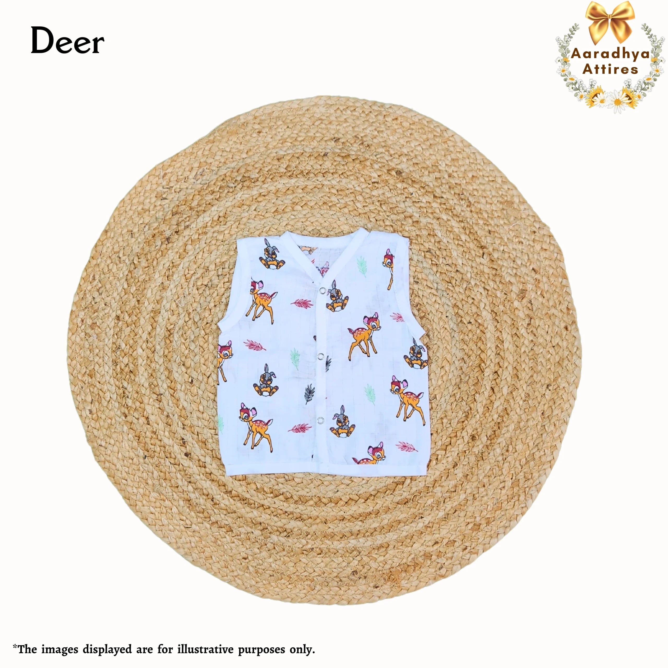 Button Jabla - Deer - 3-6 Month