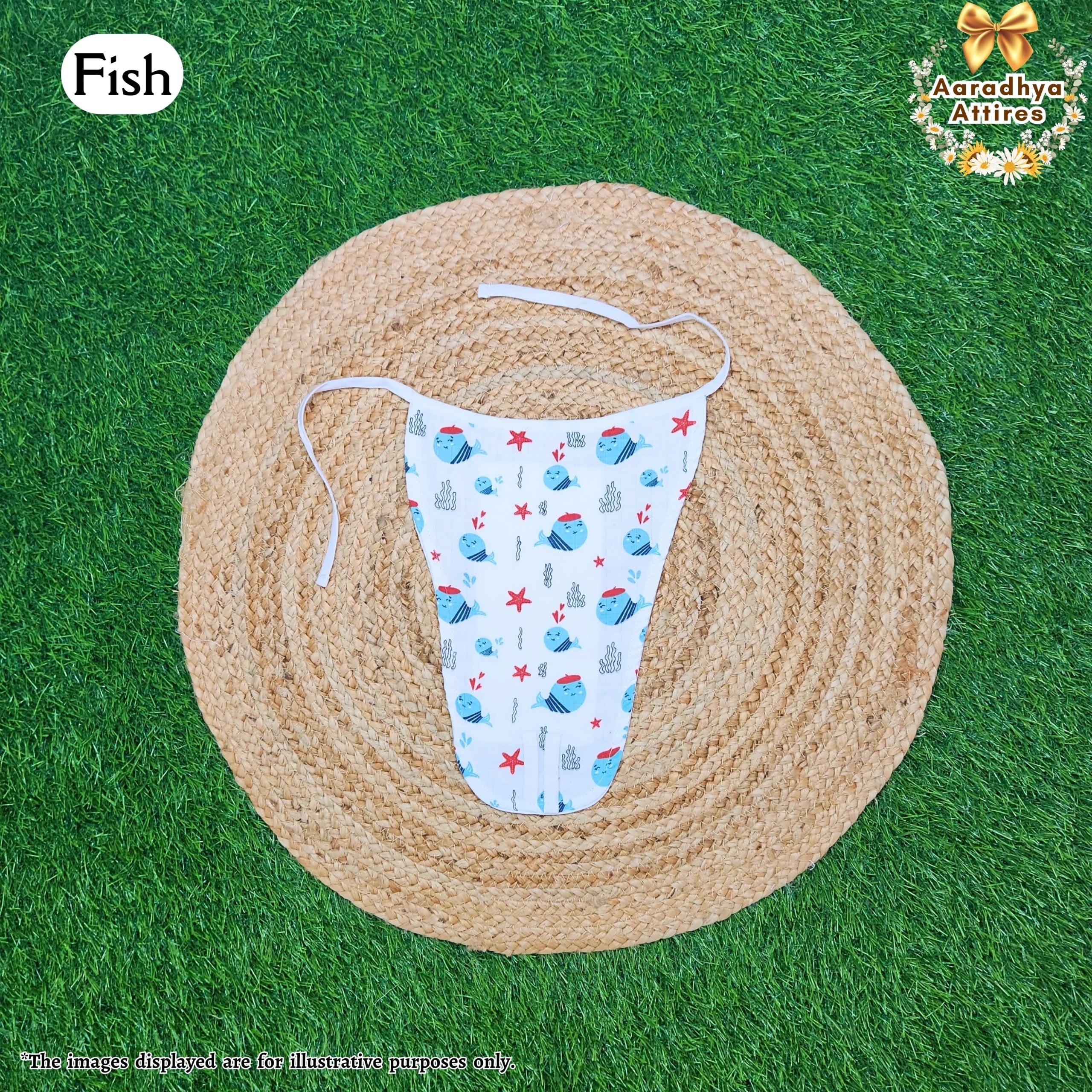 Nappy - Fish - 3-6 Month