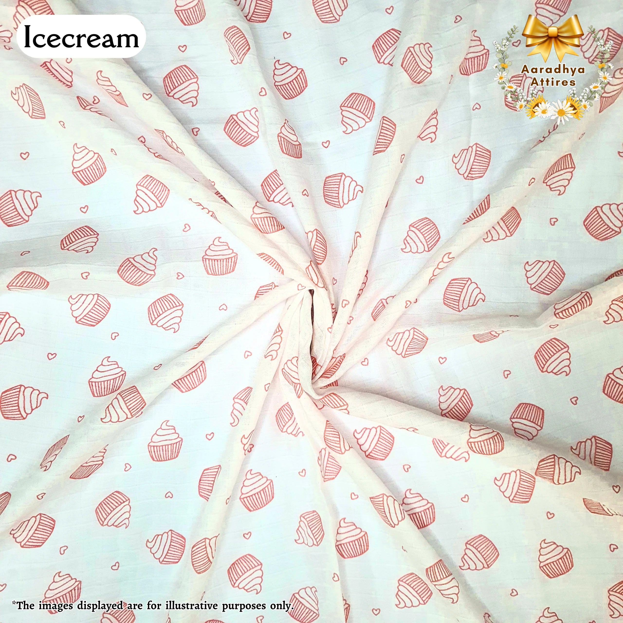 Mom Towel - Icecream - 90cm X 110cm