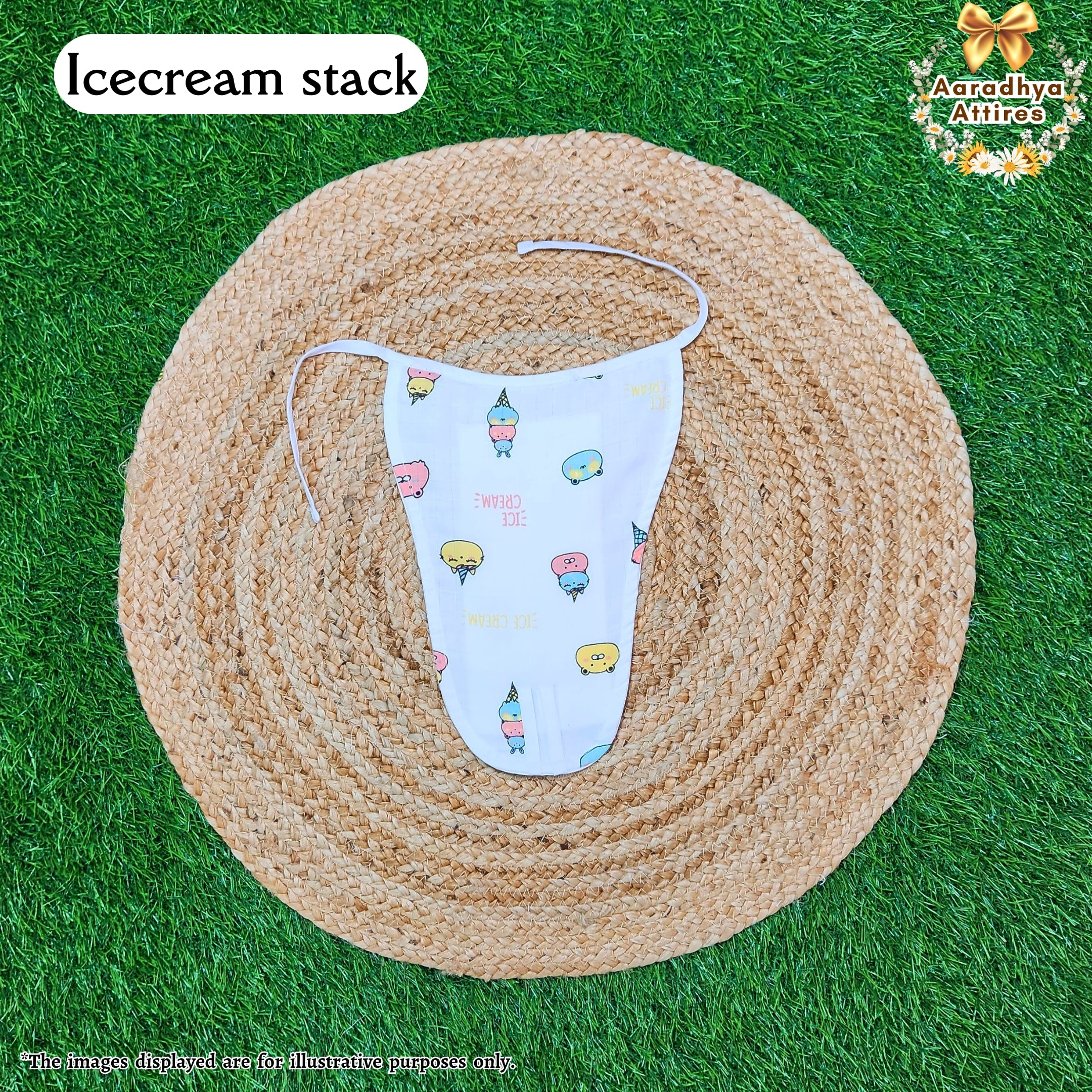 Nappy - Icecream Stack - Newborn.
