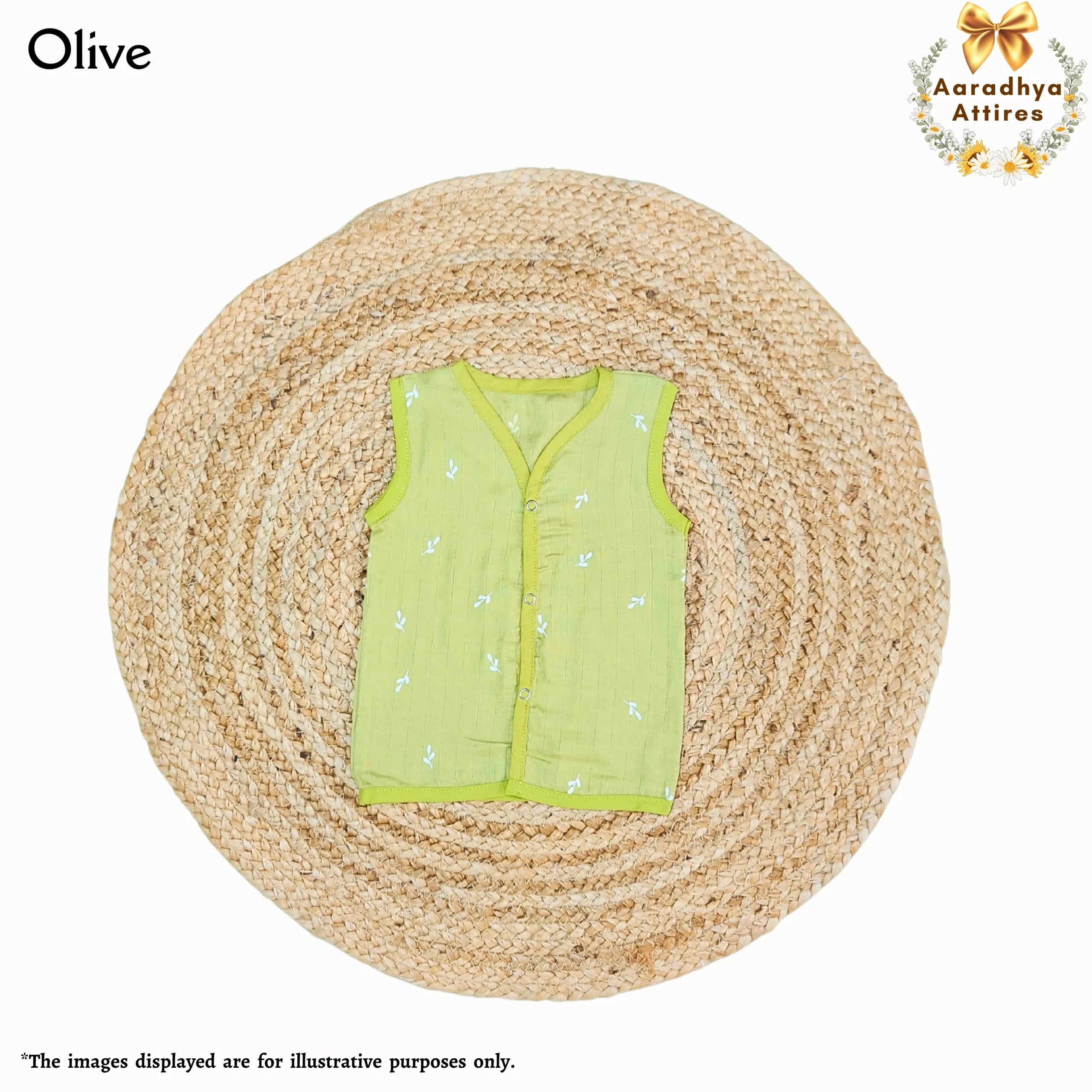 Button Jabla - Olive - Newborn