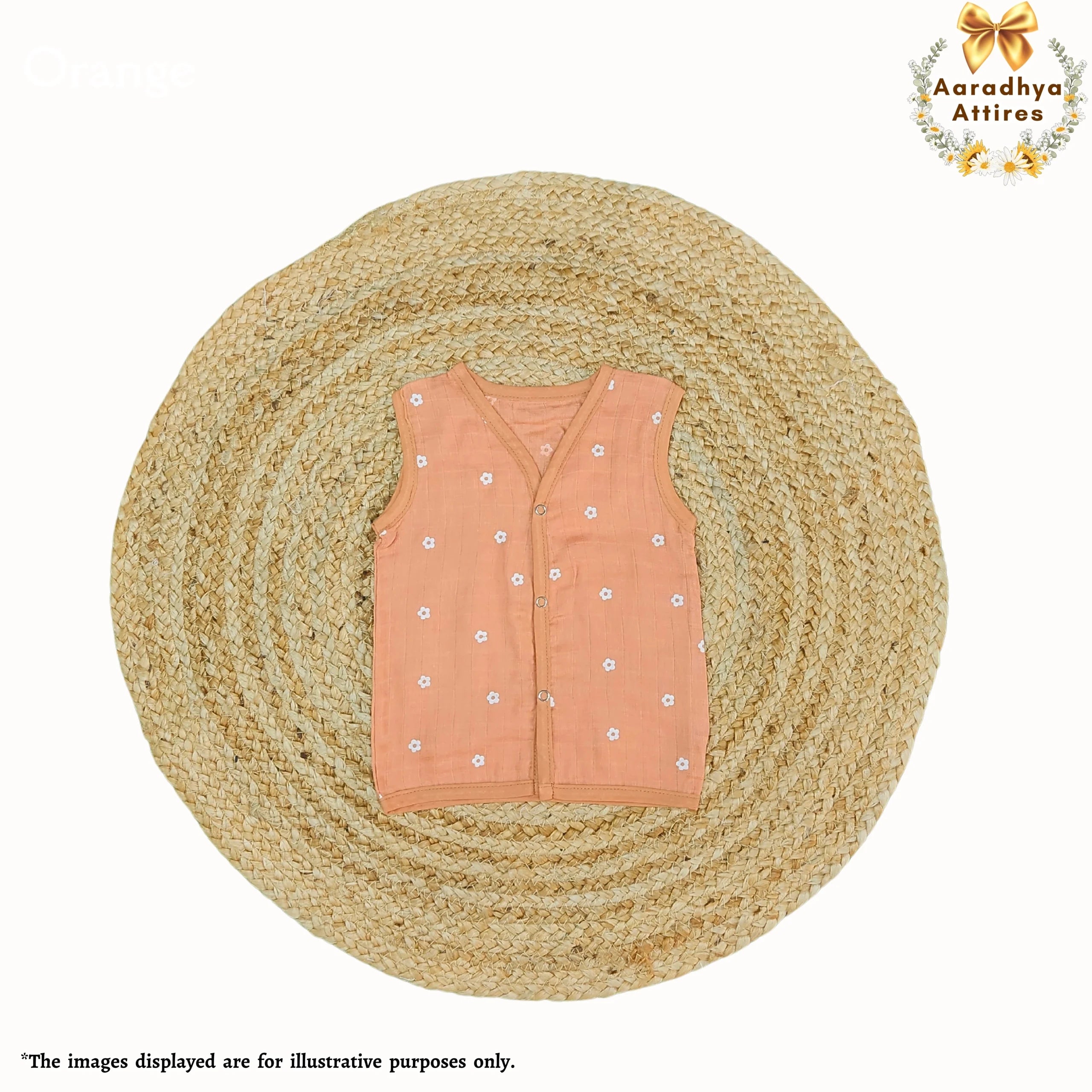 Button Jabla - Orange - 3-6 Month