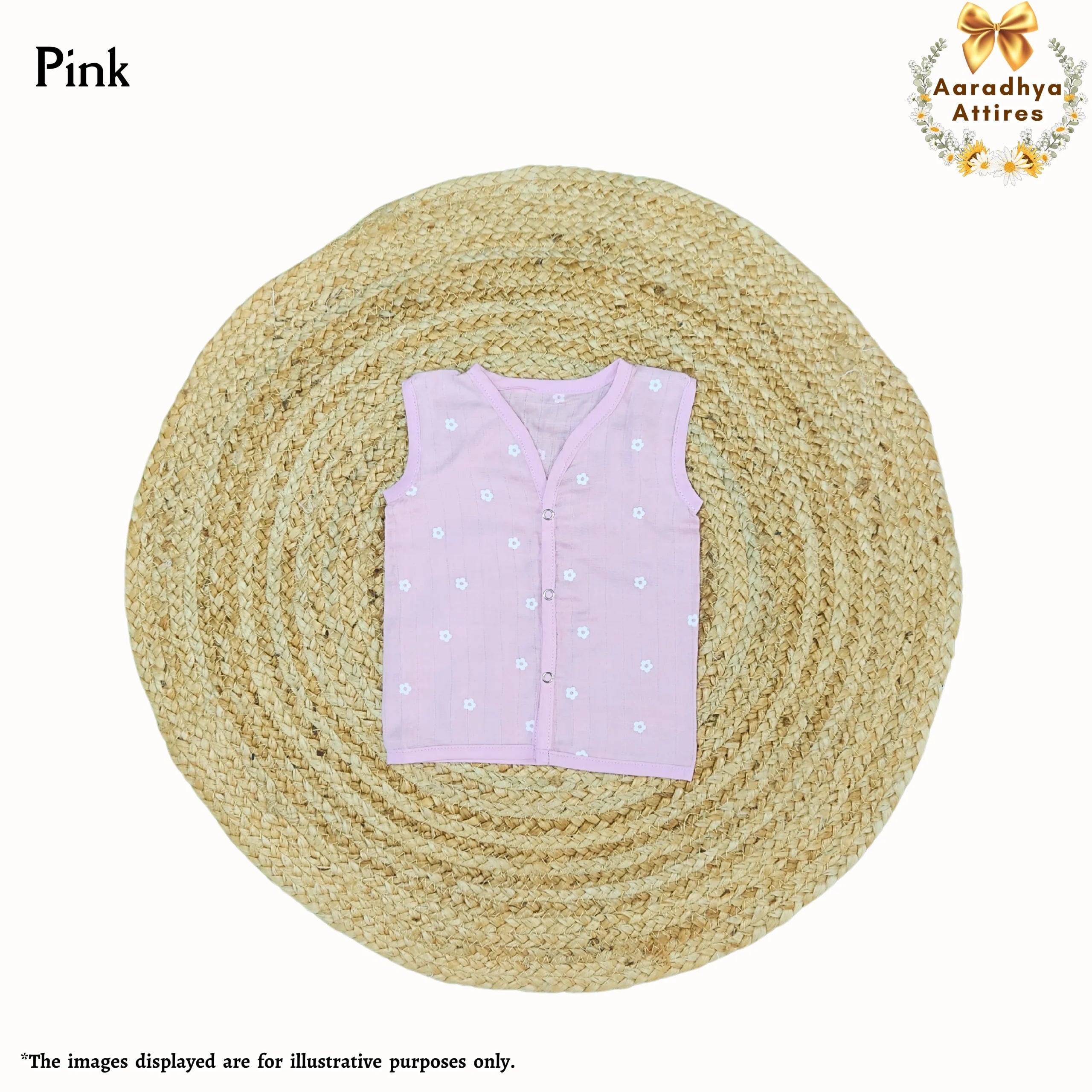 Button Jabla - Pink - 3-6 Month
