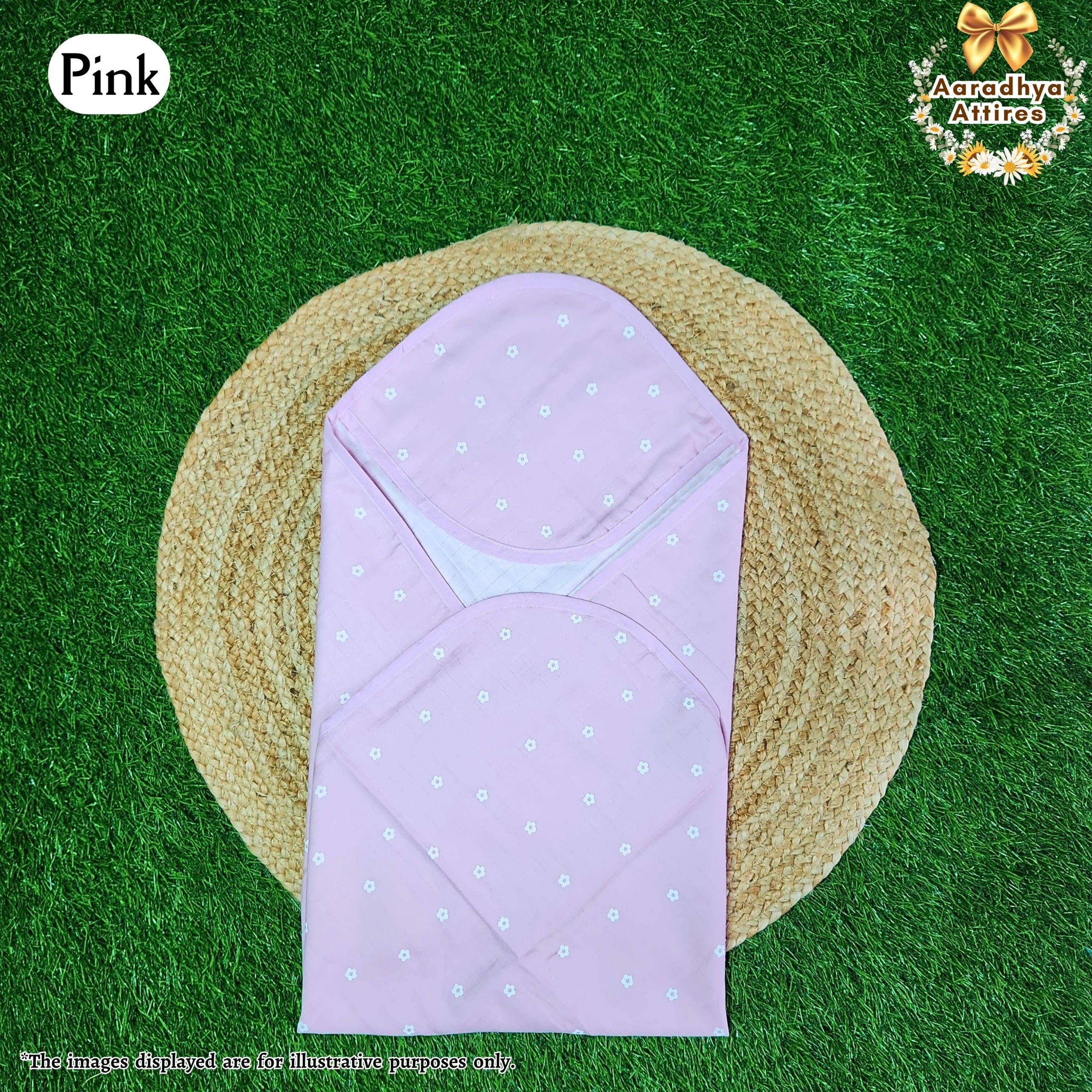 Hooded Towel - Pink - 70cm X 70cm
