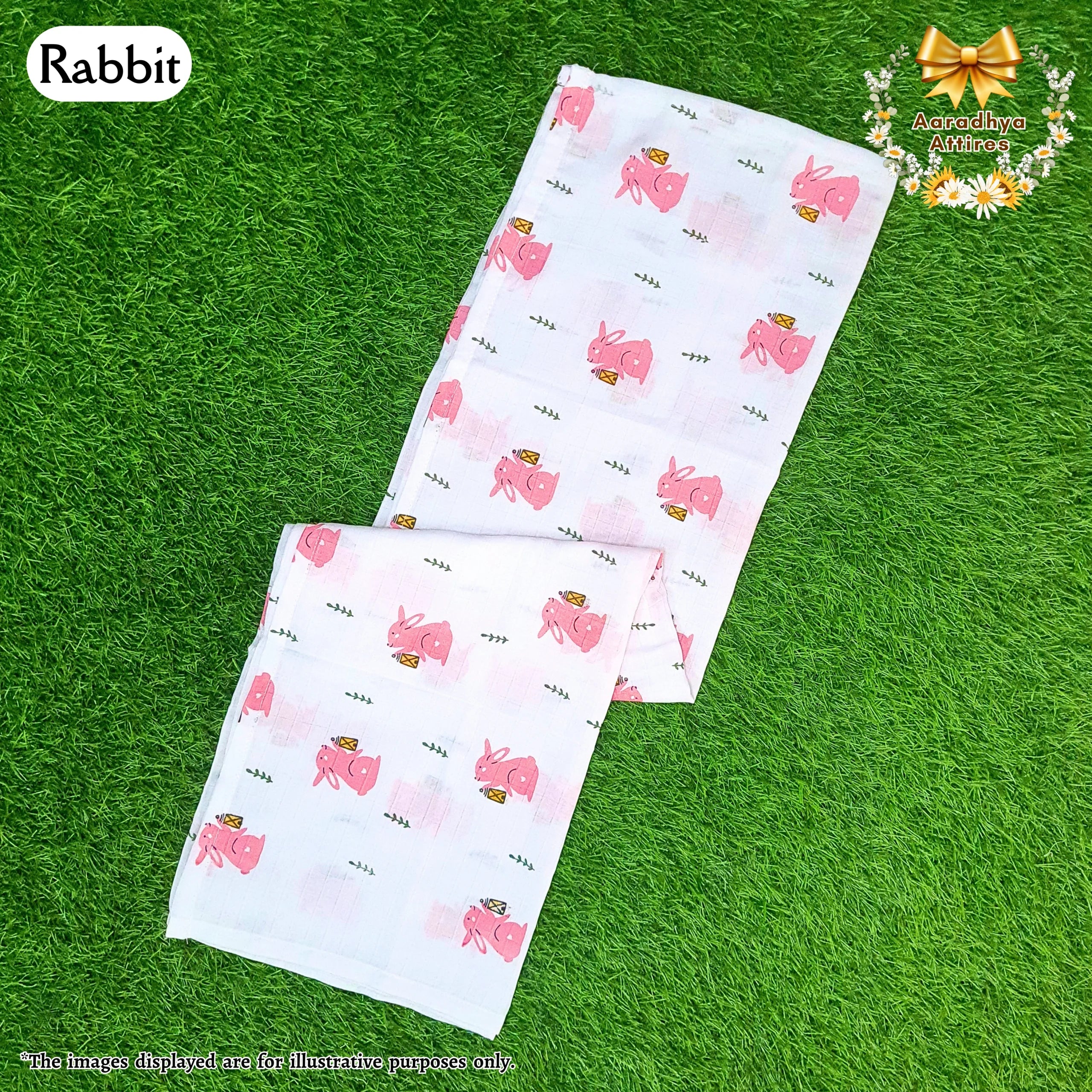 Mom Towel - Rabbit - 90cm X 110cm