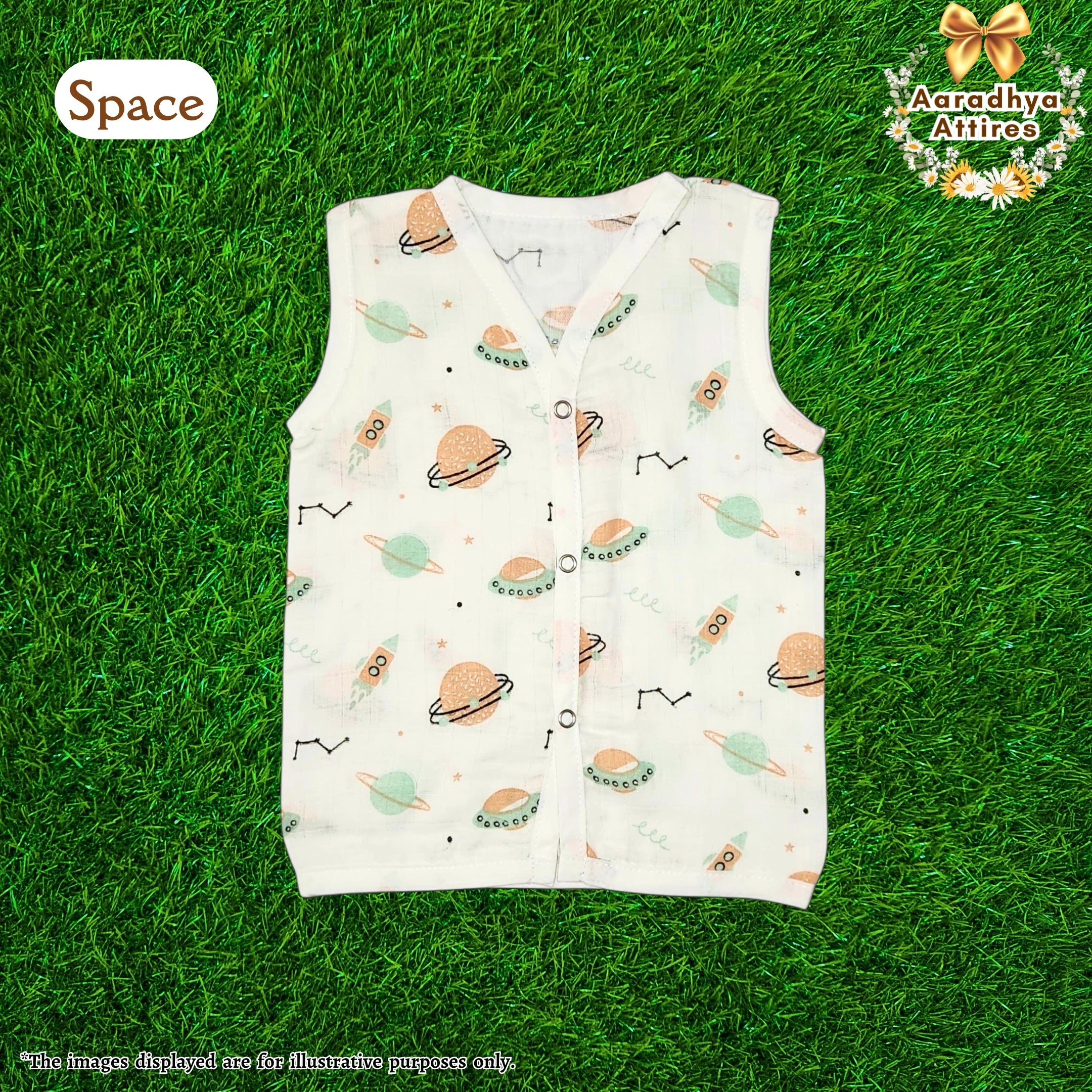 Button Jabla - Space. (Age: 3-6 Month)