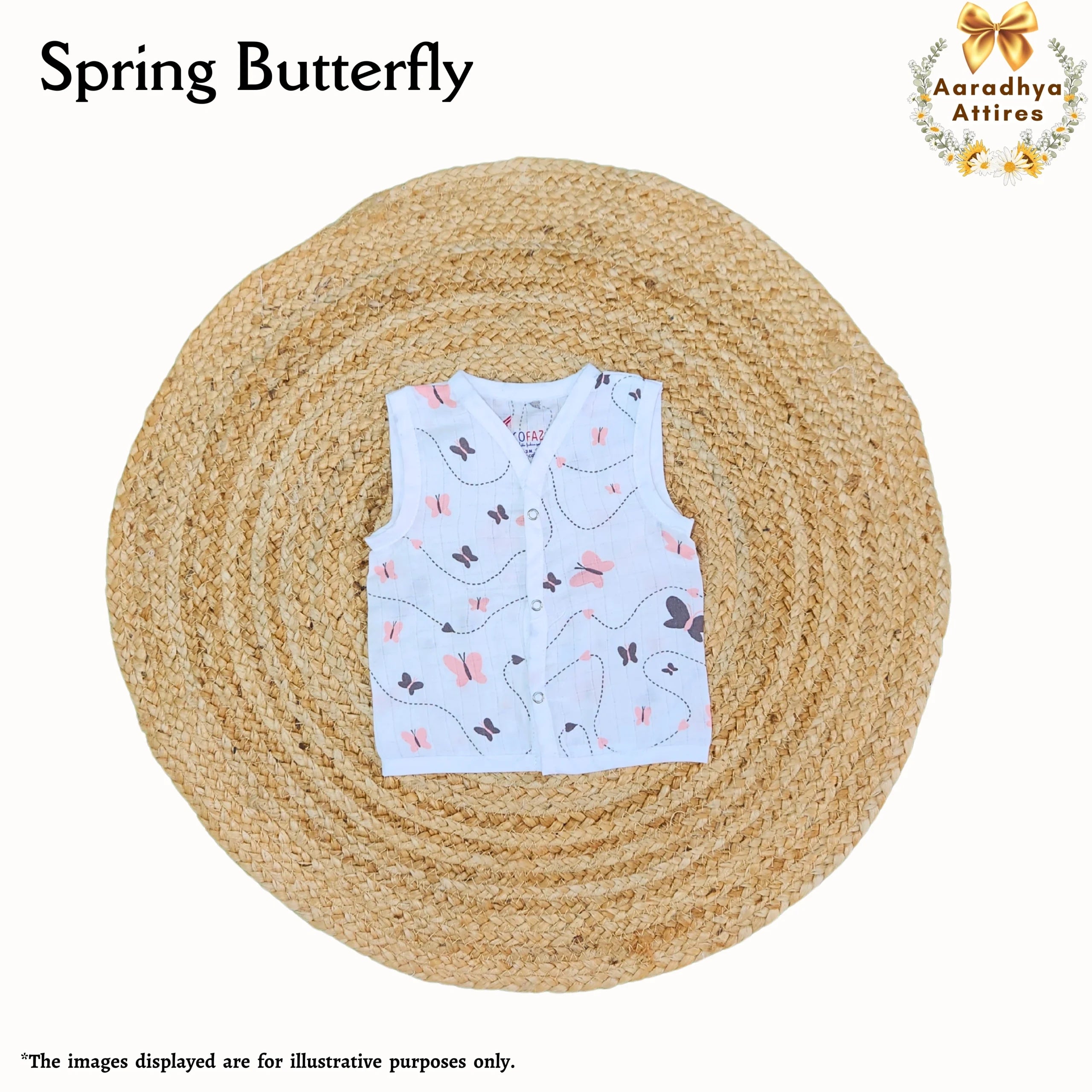 Button Jabla - Spring Butterfly - 12-18 Month