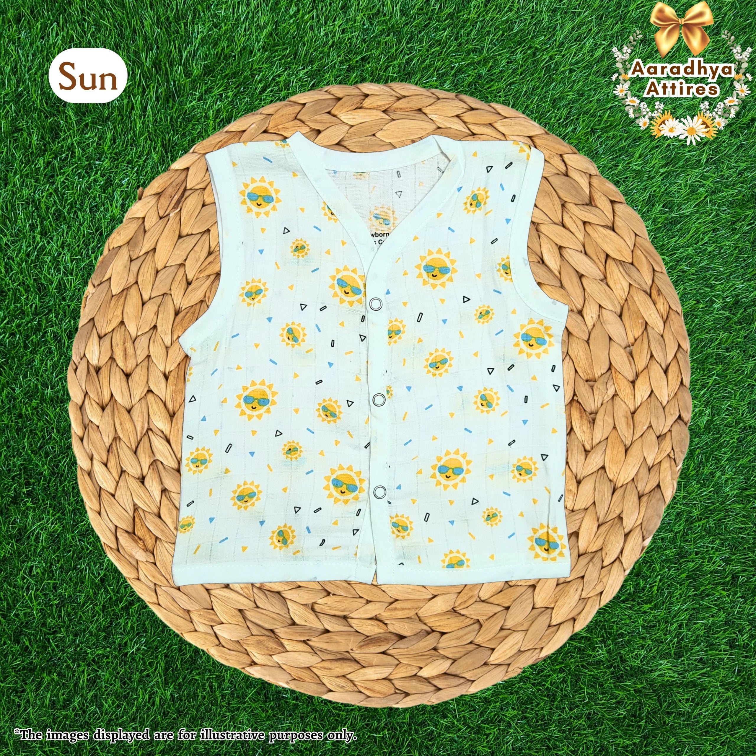 Button Jabla -  Sun  - Newborn