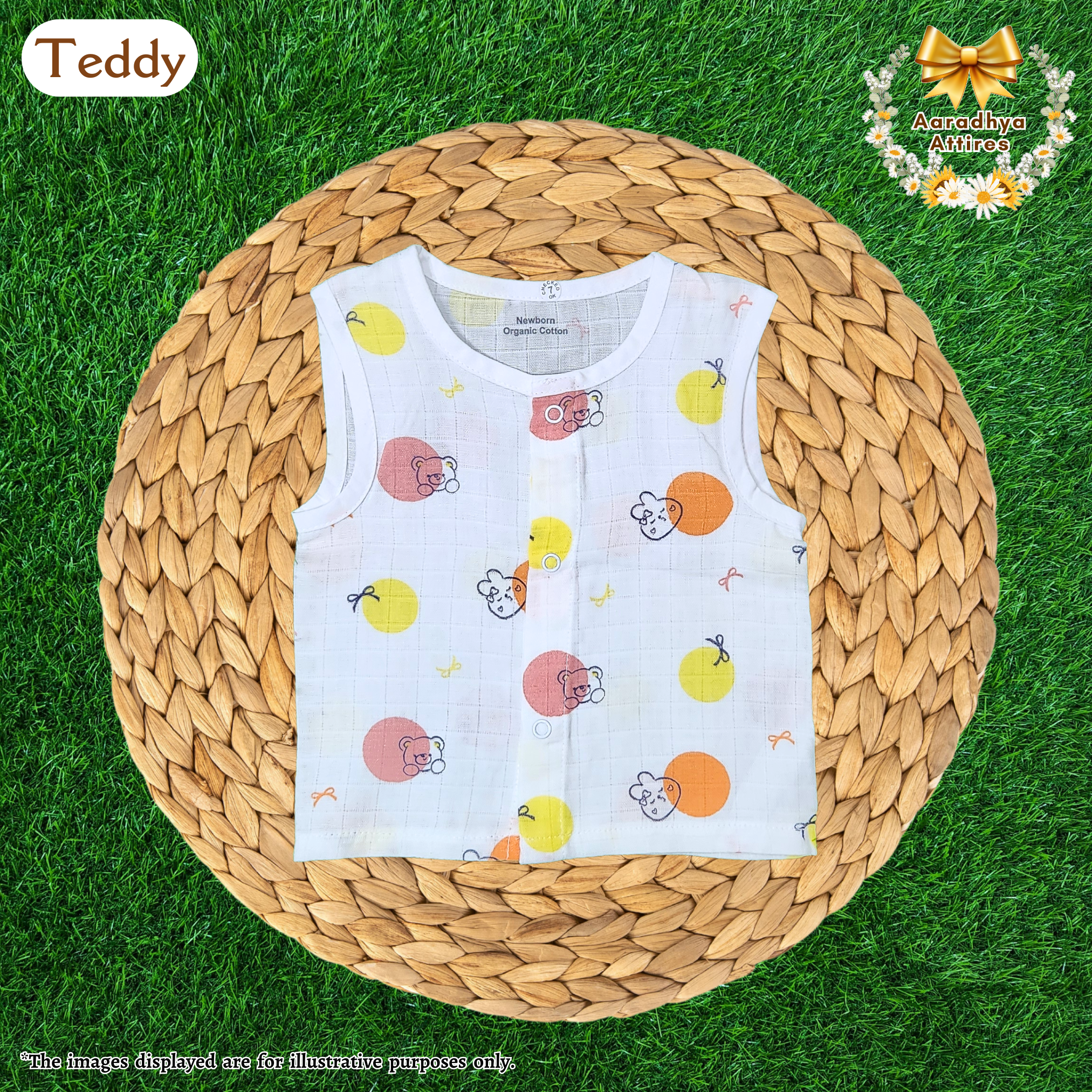 Button Jabla -  Teddy  - Newborn