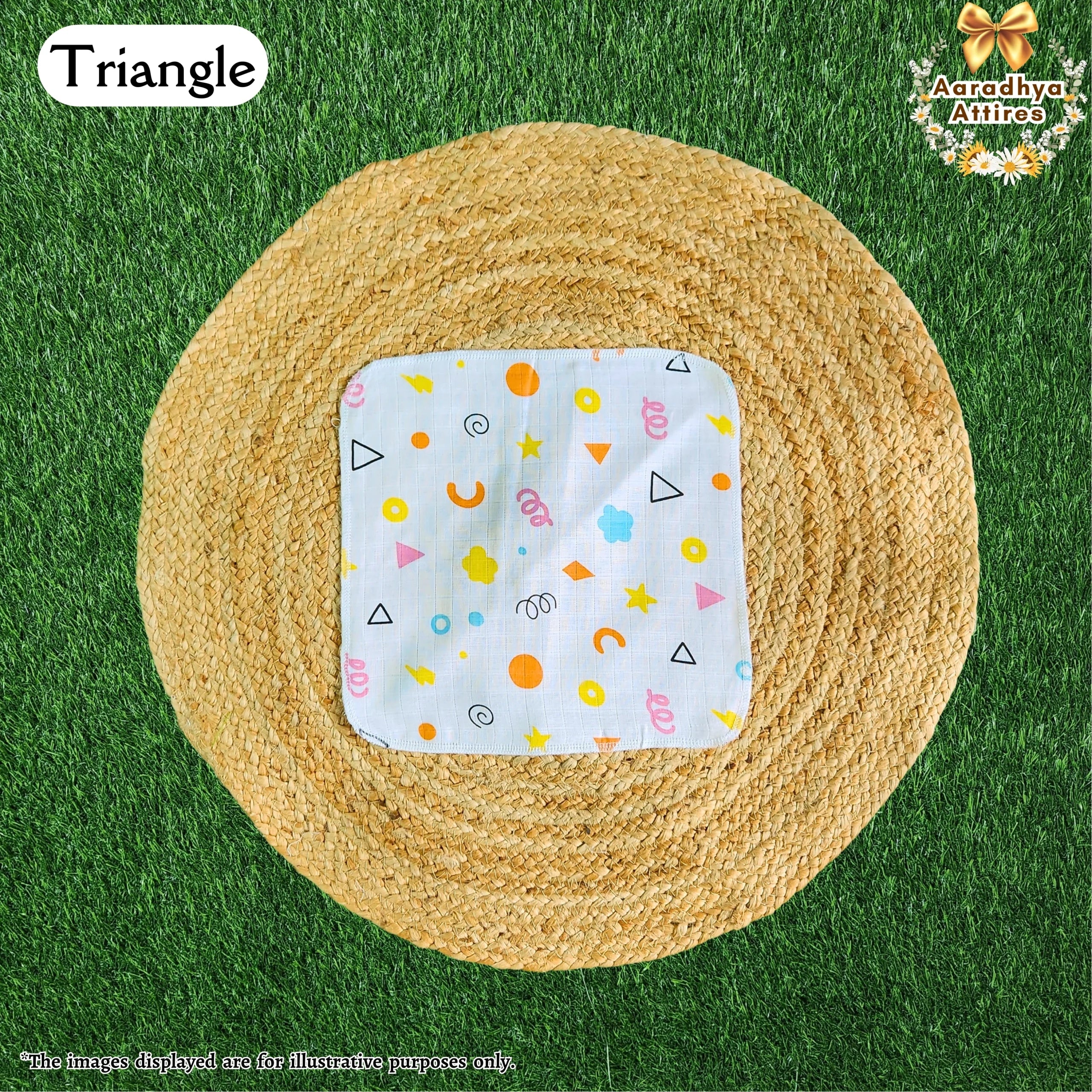 Wash Cloth - Triangle - 30cm X 30cm