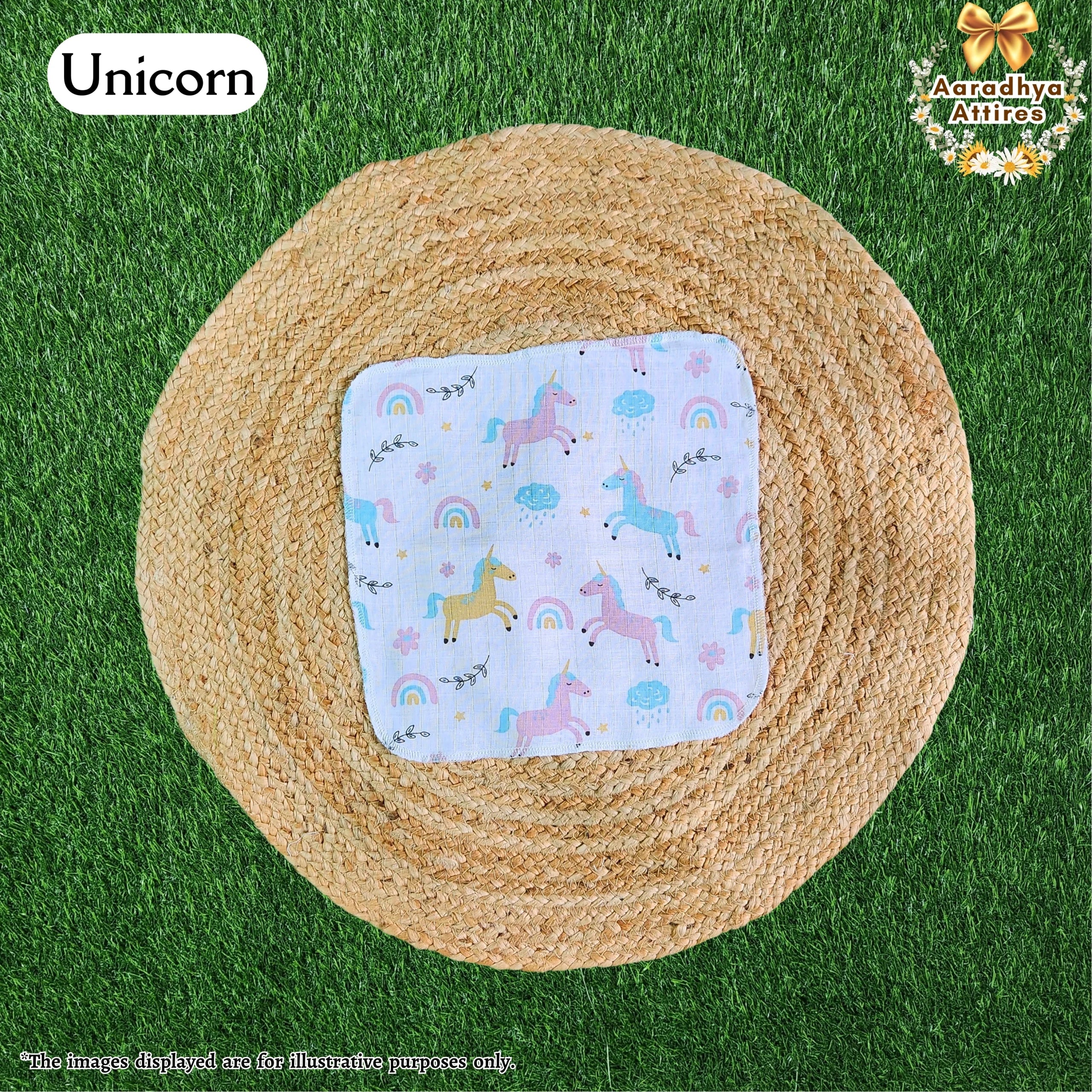 Wash Cloth - Unicorn - 30cm X 30cm