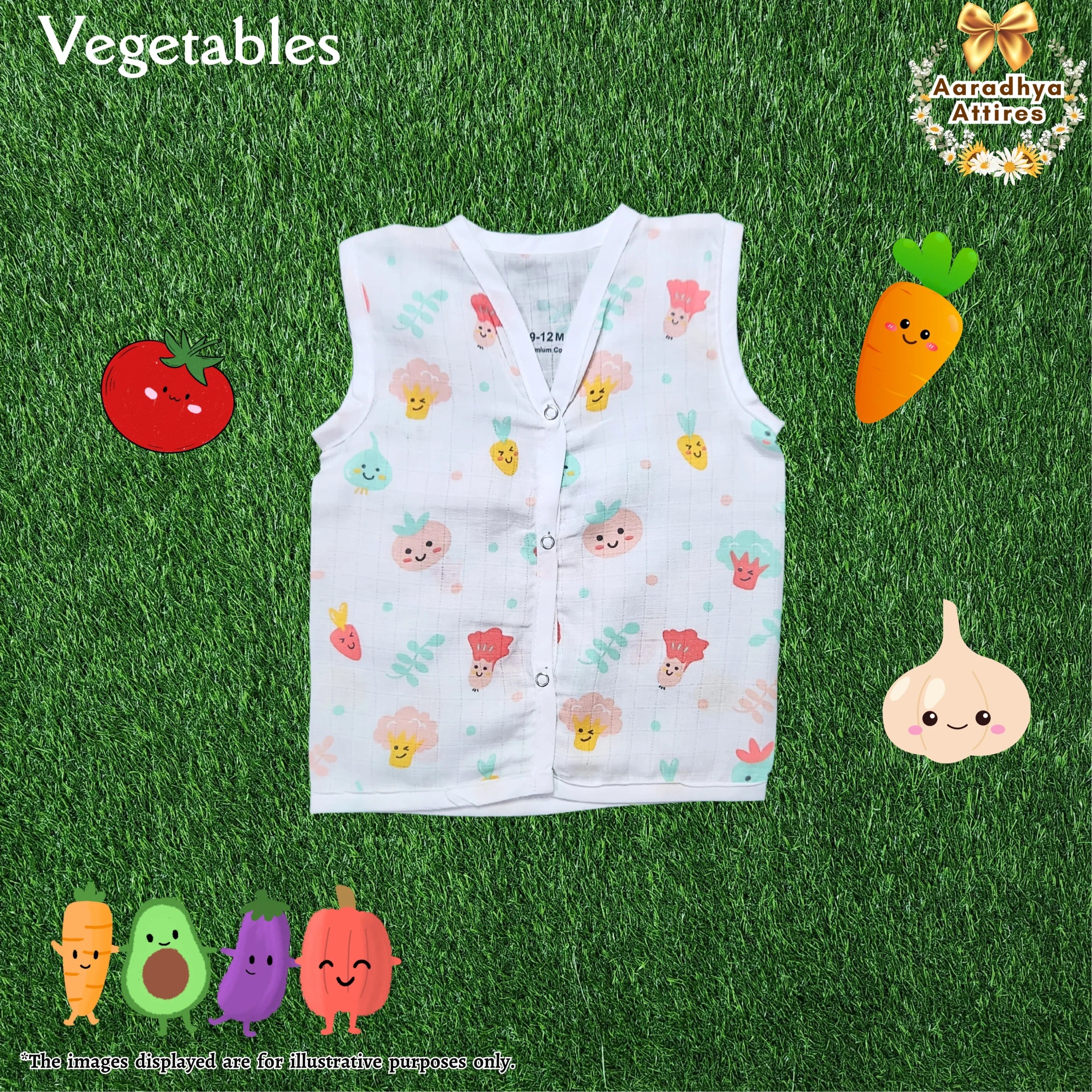 Button Jabla - Vegetables - 3-6 Month