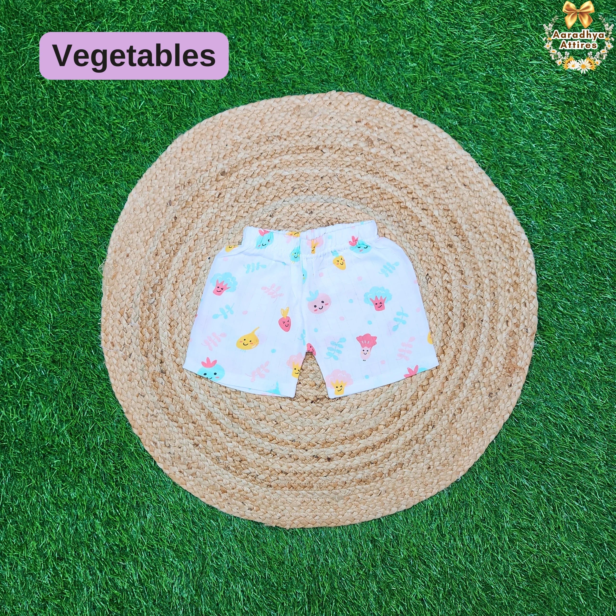 Shorts - Vegetables - 9-12 Month