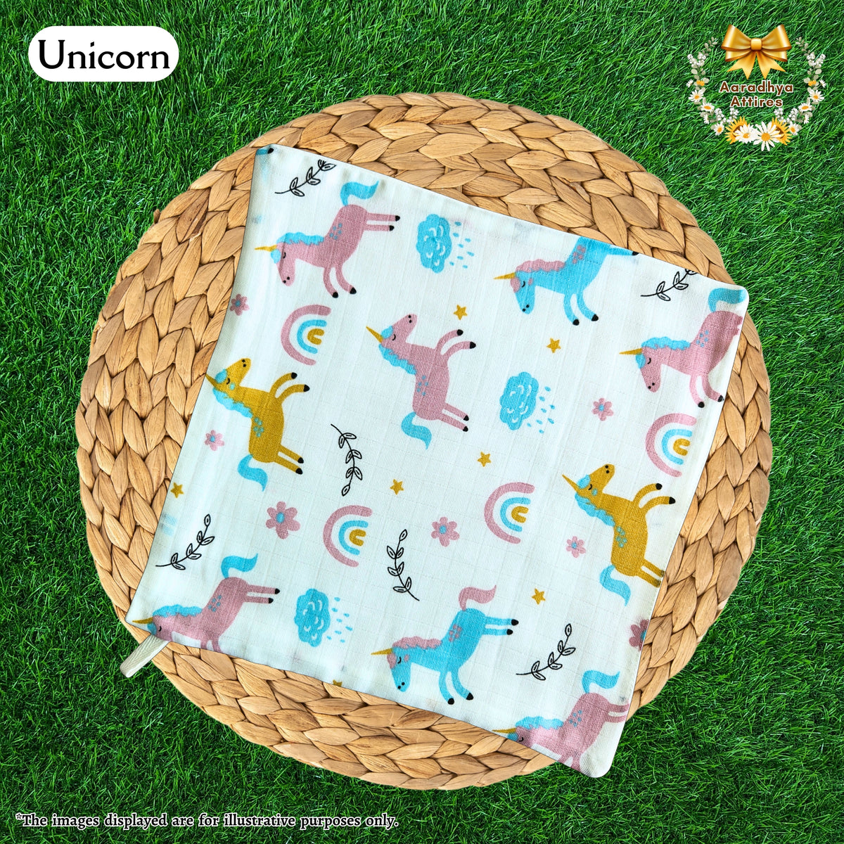 Wipes - Unicorn - 27cm X 27cm